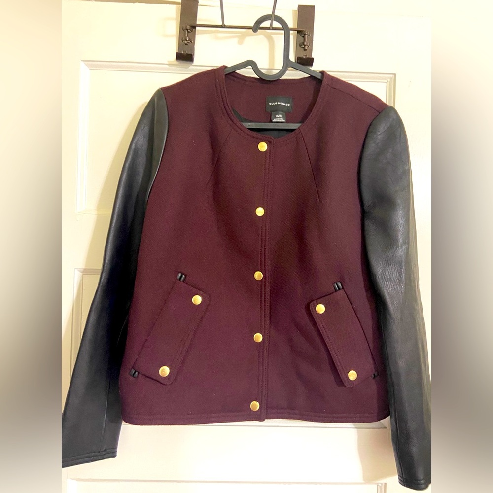 Club Monaco Varsity jacket